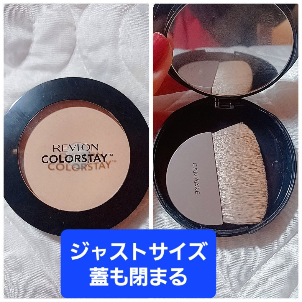 カラーステイ プレスト パウダー N/REVLON/プレストパウダーを使ったクチコミ(3枚目)