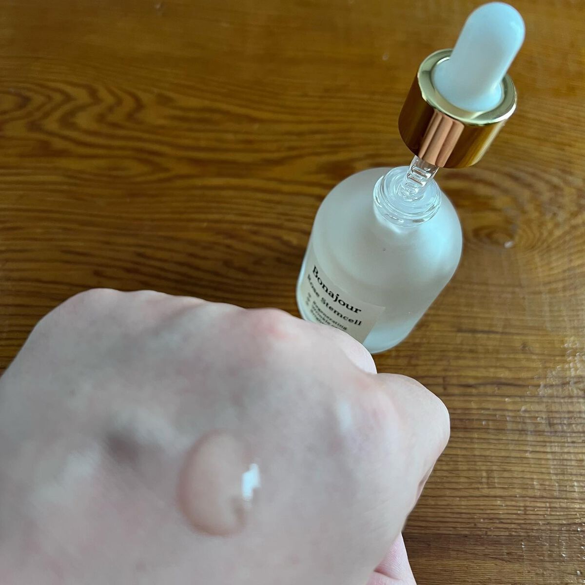 ローズステムセルセラム/Bonajour/美容液を使ったクチコミ(2枚目)