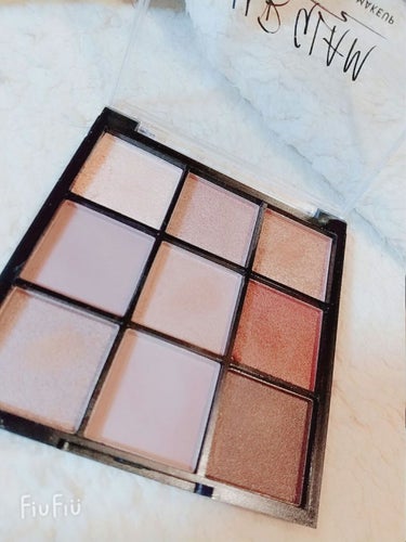 UR GLAM　BLOOMING EYE COLOR PALETTE/U R GLAM/パウダーアイシャドウを使ったクチコミ（3枚目）