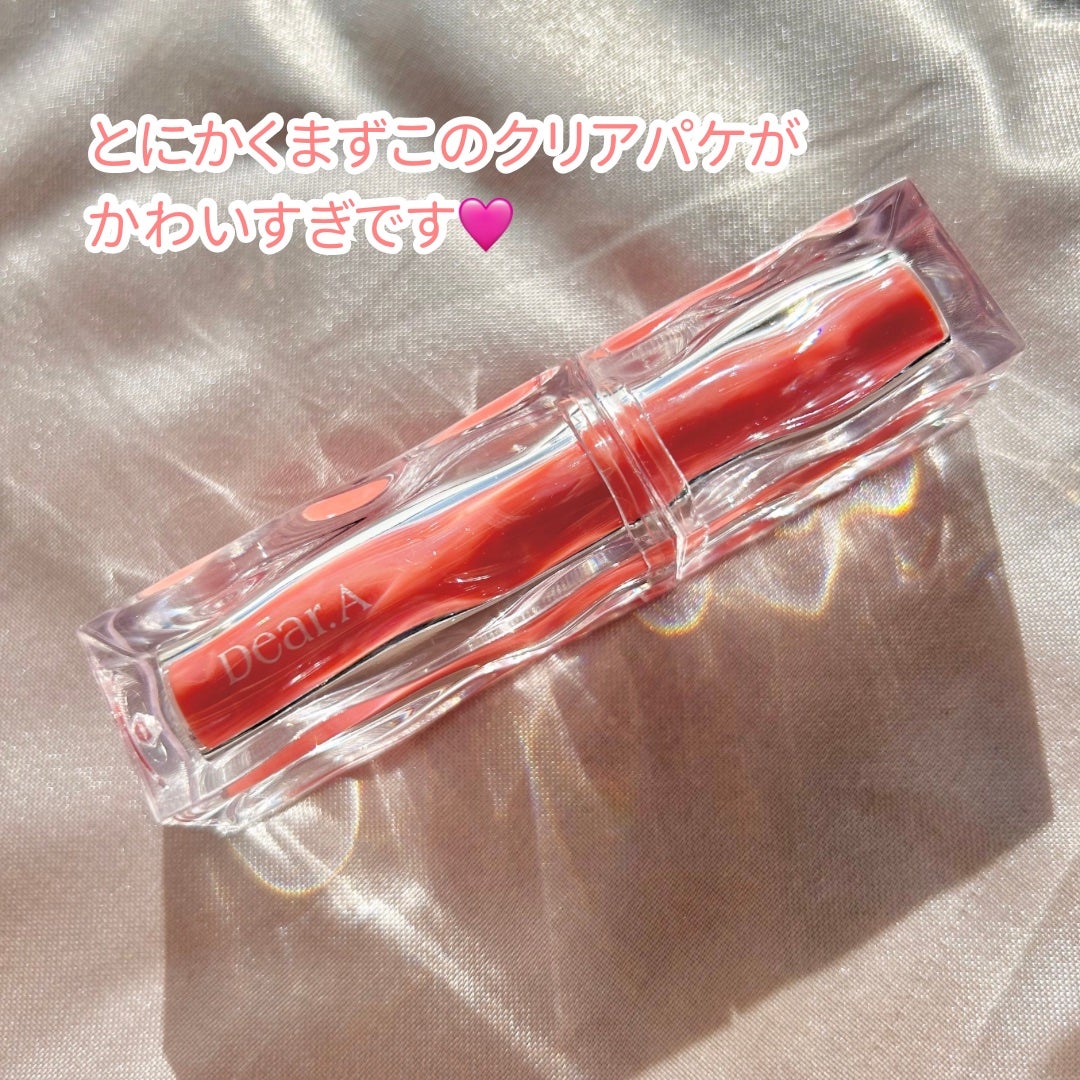ハイドロデュイティント/Dear.A/リップティントを使ったクチコミ(2枚目)