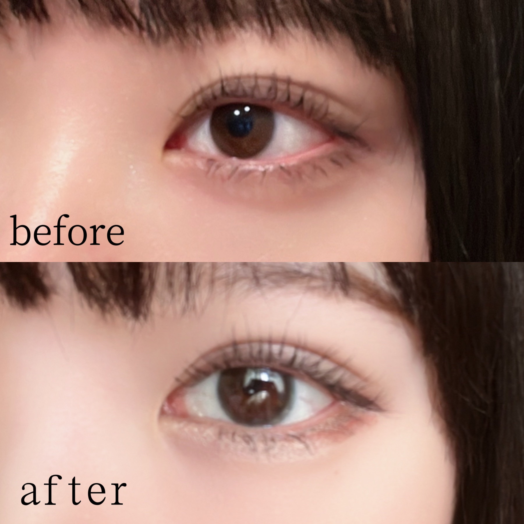 OvE（オヴィ） 1day OvE 4/OvE/ワンデー（１DAY）カラコンを使ったクチコミ（2枚目）