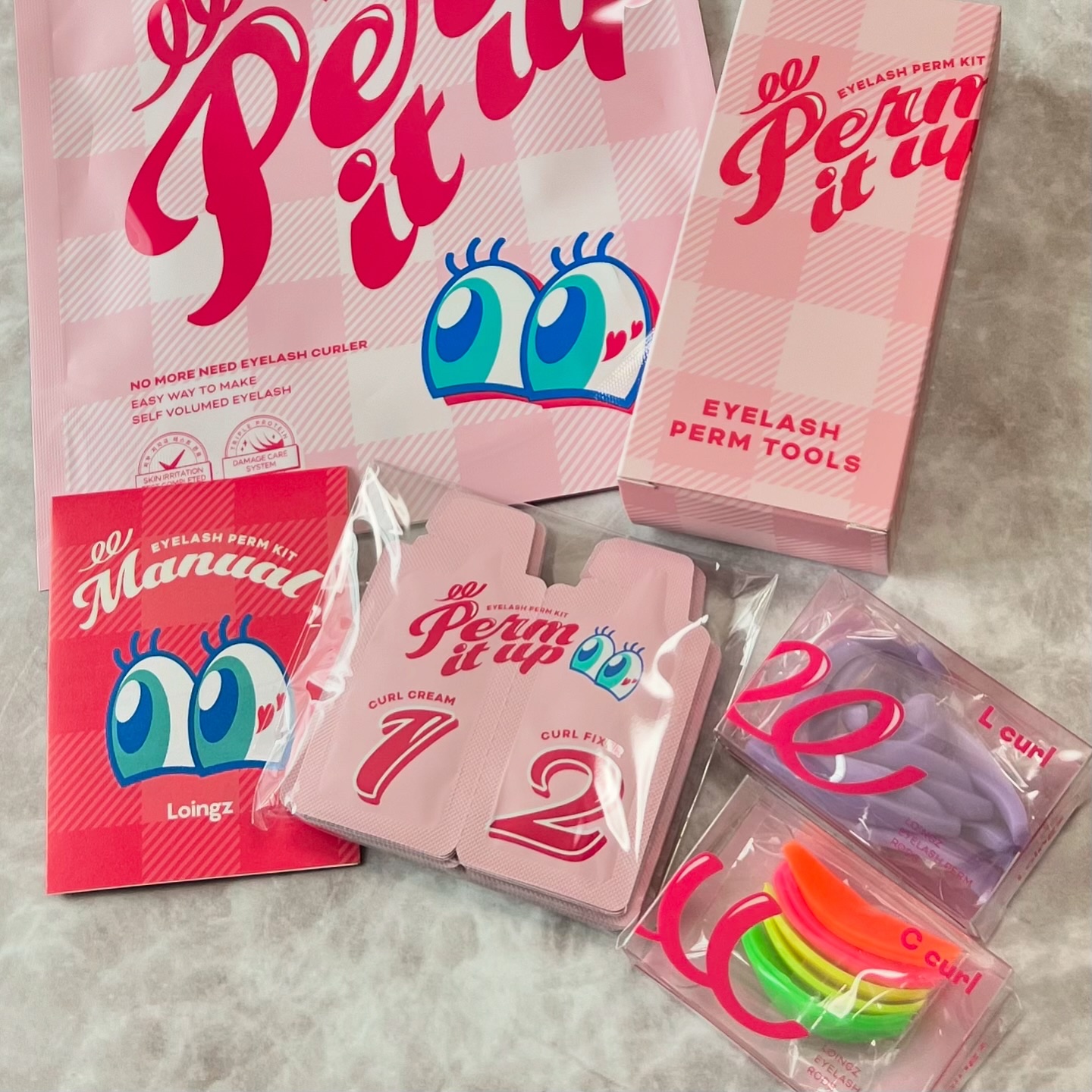 ⁡パーマイットアップアイラッシュパーマキット/Loingz/その他キットセットを使ったクチコミ（3枚目）