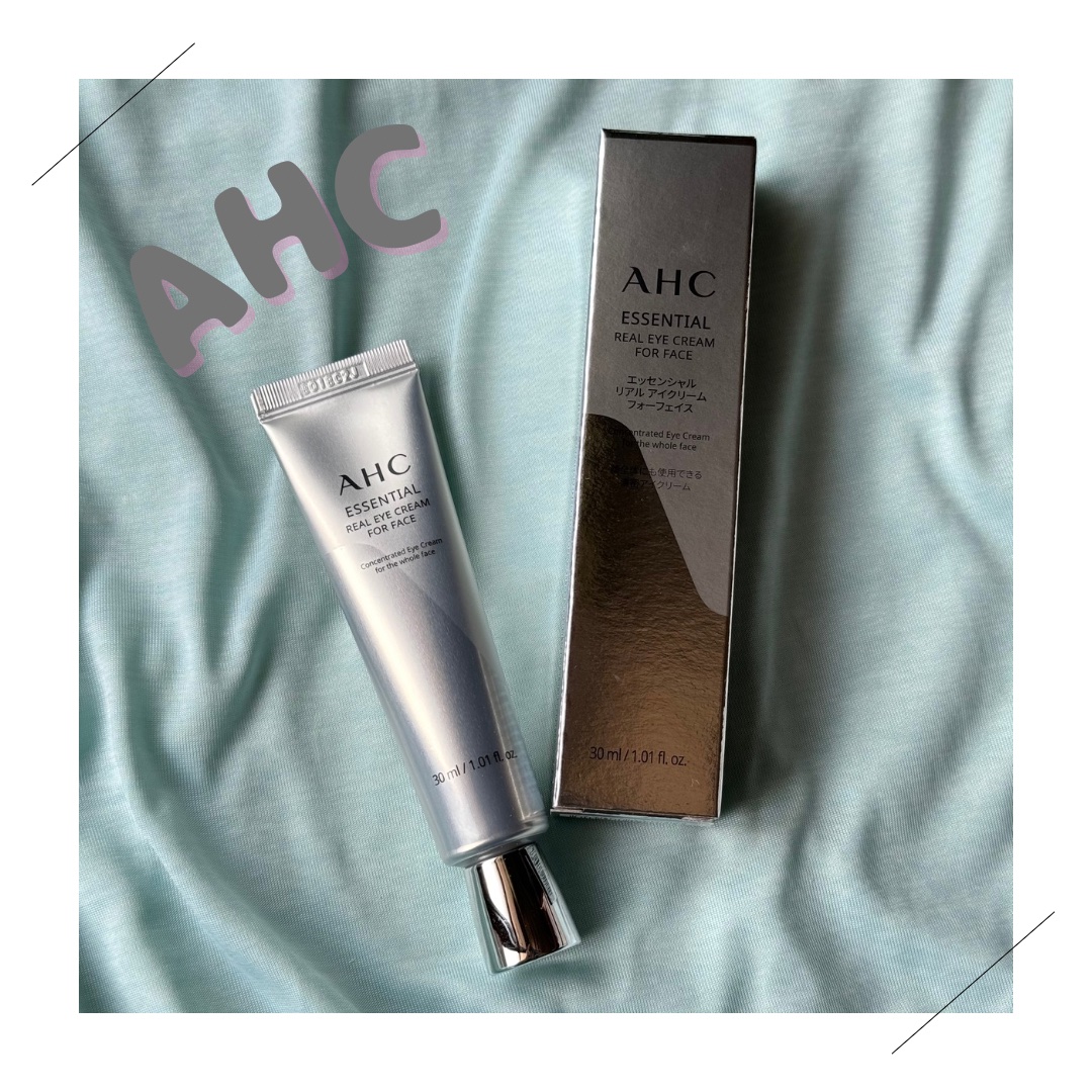 エッセンシャル リアル アイクリーム フォーフェイス/AHC/アイケア・アイクリームを使ったクチコミ（1枚目）