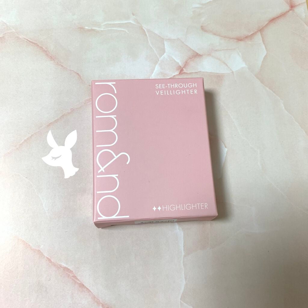 ヴェールライター/rom&nd/パウダーハイライトを使ったクチコミ(2枚目)