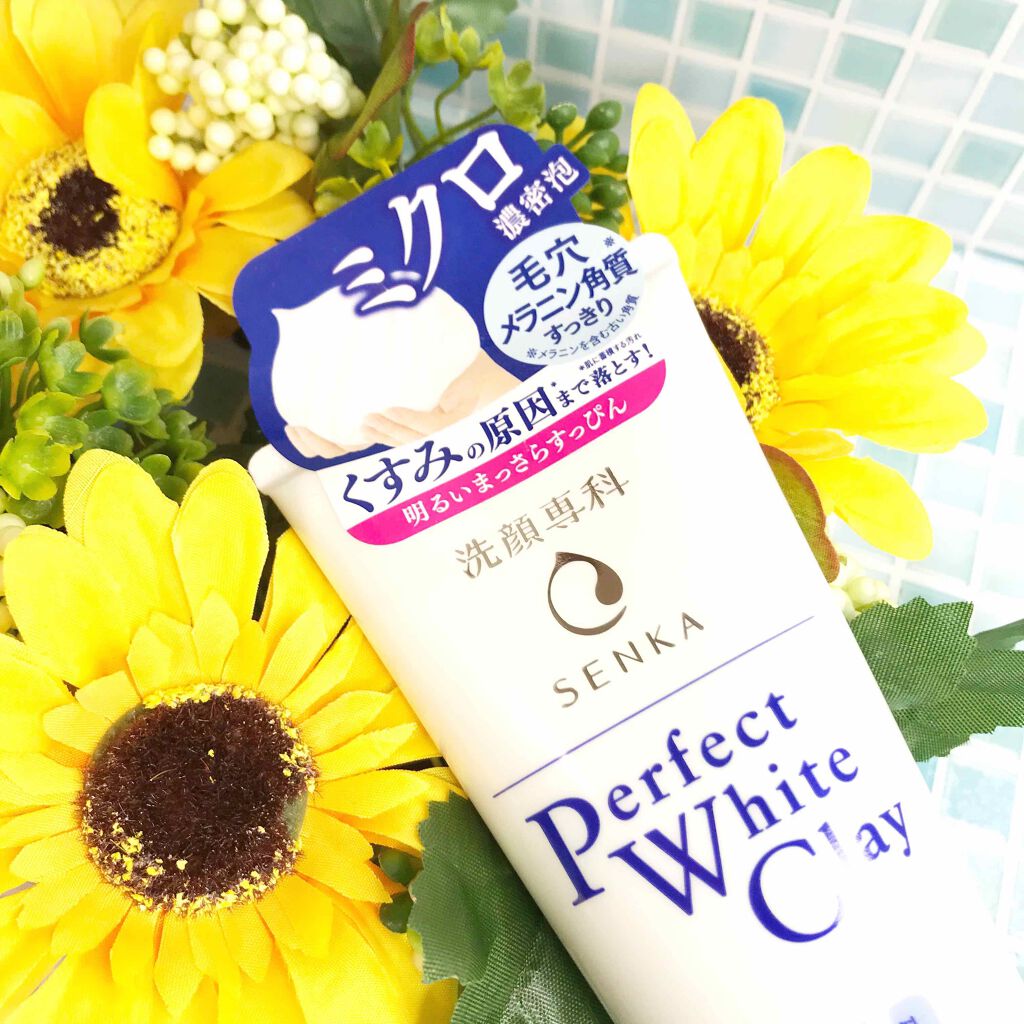 パーフェクトホワイトクレイ/SENKA(専科)/洗顔フォームを使ったクチコミ(2枚目)