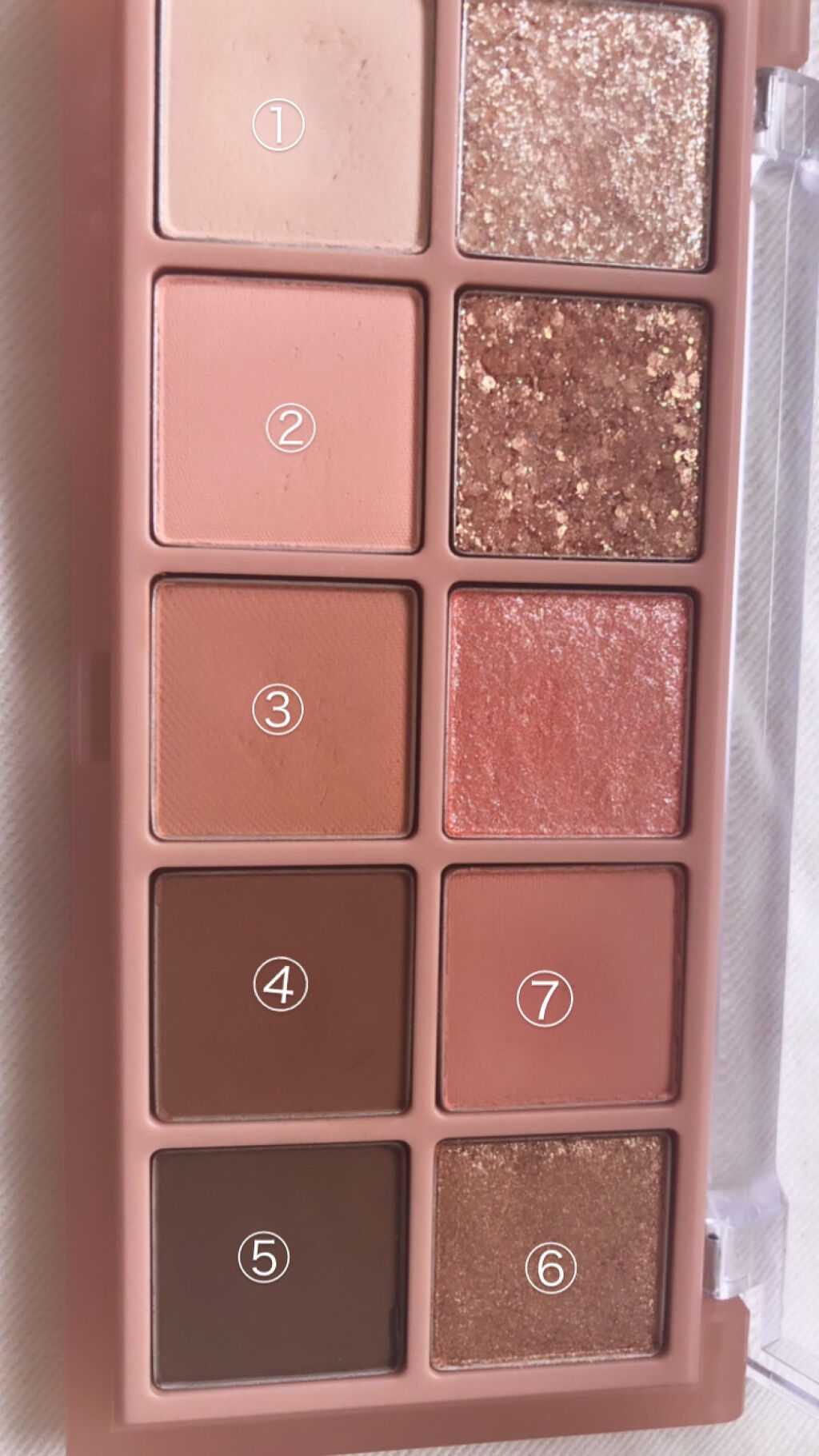 ベターザンパレット/rom&nd/アイシャドウパレットを使ったクチコミ（3枚目）