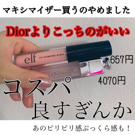 【旧】ディオール アディクト リップ マキシマイザー/Dior/リップグロスを使ったクチコミ(1枚目)