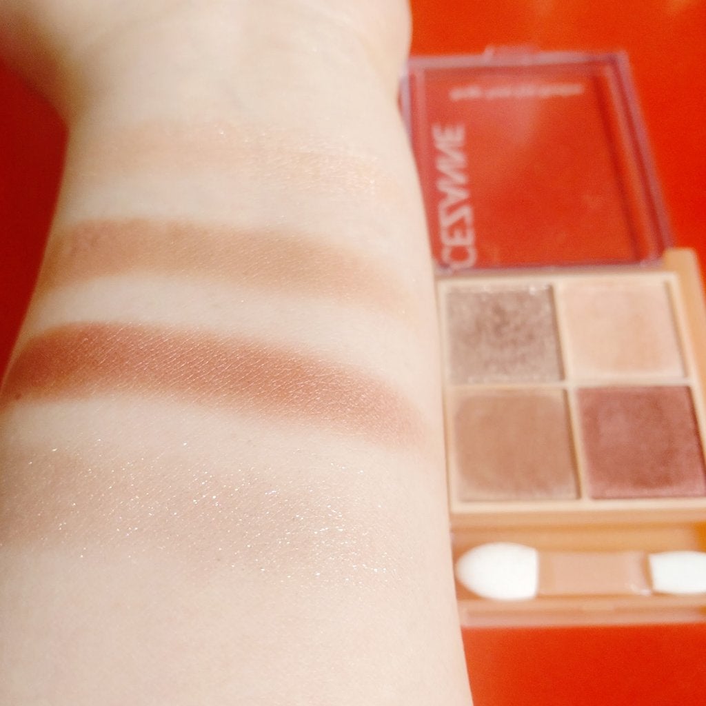 ベージュトーンアイシャドウ/CEZANNE/アイシャドウパレットを使ったクチコミ(7枚目)