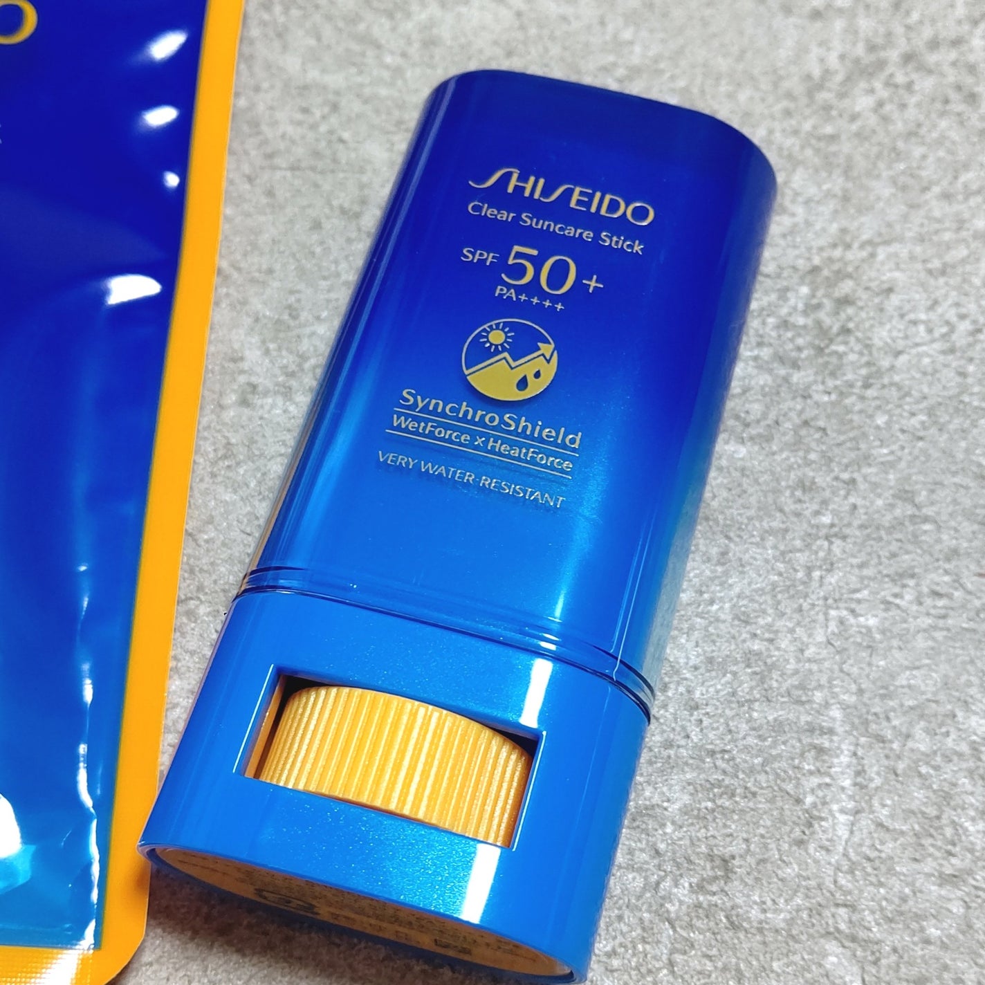 クリア サンケア スティック/SHISEIDO/日焼け止めスティックを使ったクチコミ(2枚目)