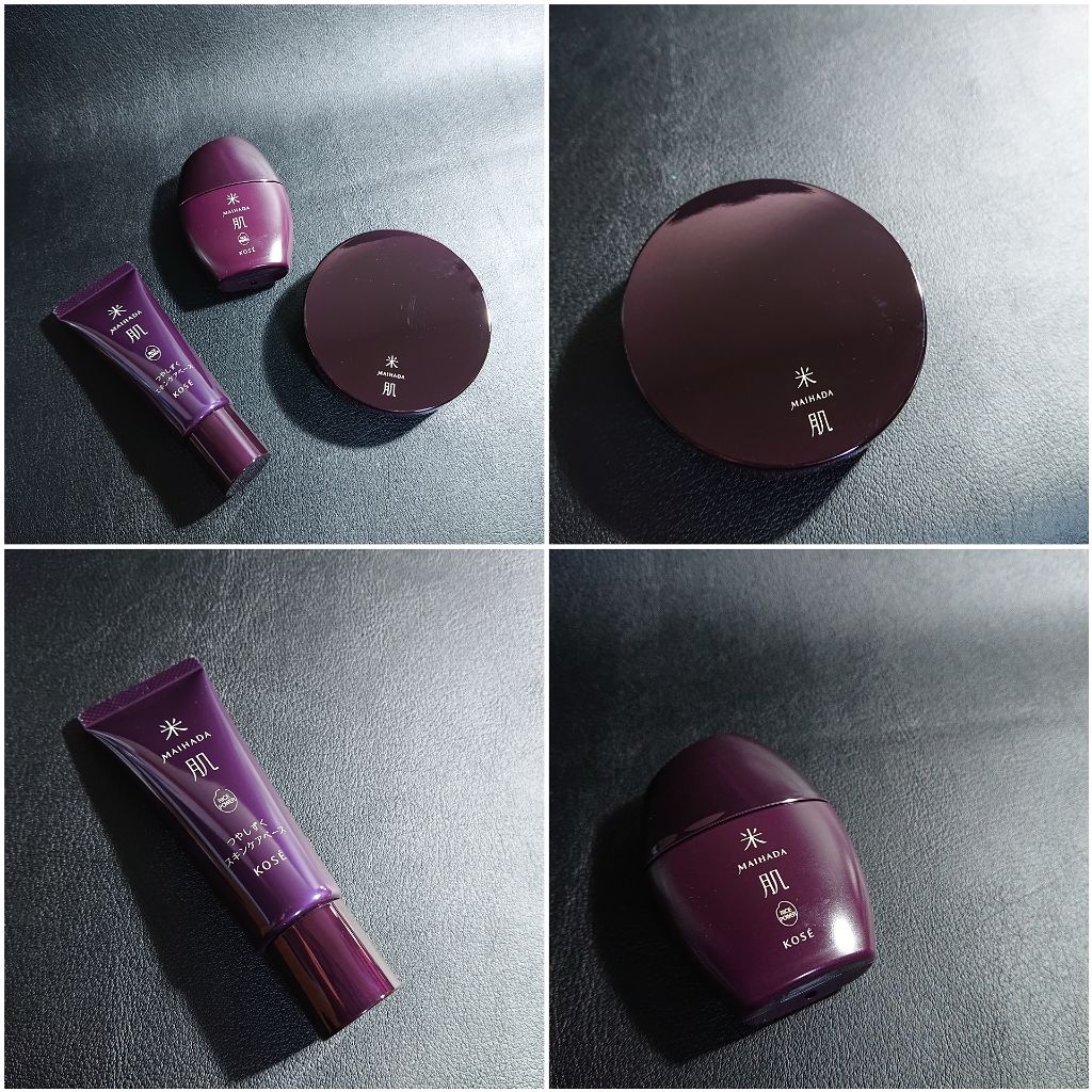 【新品未使用】つやしずく　スキンケアファンデーション 新品未使用品米肌つやしずく ファンデ\u0026ベース 米肌(MAIHADA) ⁄ つや