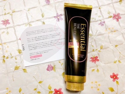 THE BEAUTY 髪のキメ美容プレミアムトリートメント<モイストリペアプレミアム>/エッセンシャル/洗い流すヘアトリートメントを使ったクチコミ(2枚目)