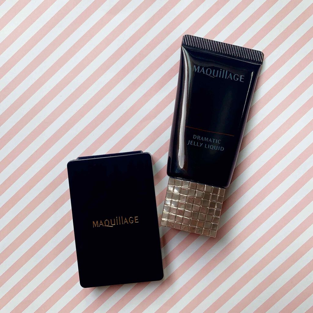 ドラマティックジェリーリキッド/マキアージュ/リキッドファンデーションを使ったクチコミ（1枚目）