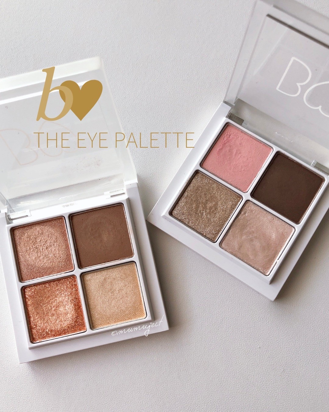 ✦

■ b idol
THE アイパレR 全７種
------------------------------------

2023年3月31日にリニューアルしたビーアイドル。
私が持っているのはリニューアル前のものです。
アイシャドウ