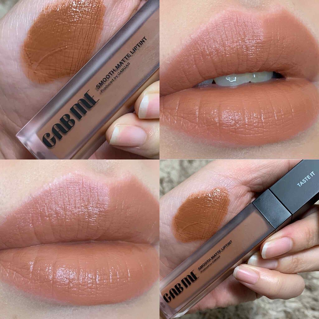 スムースマットリップティント/GAB ME/リップティントを使ったクチコミ(1枚目)