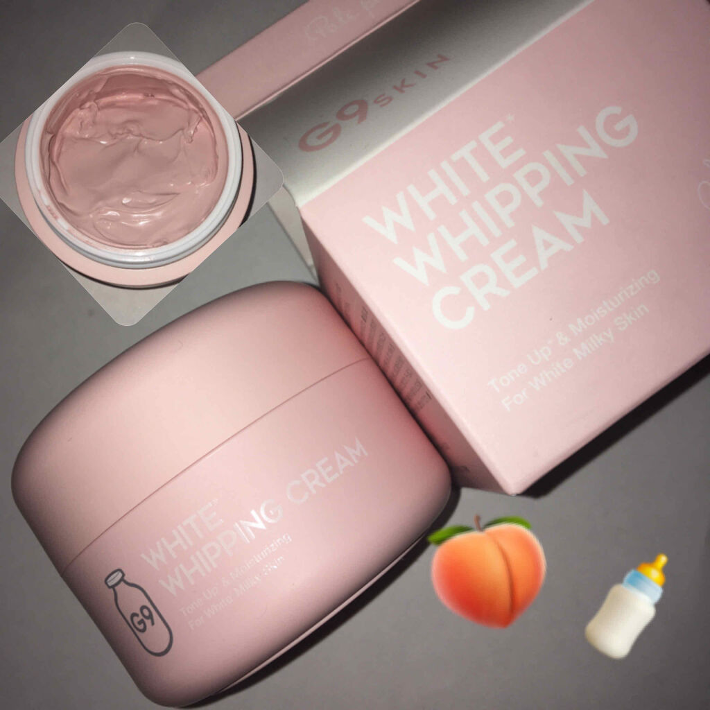 WHITE WHIPPING CREAM(ウユクリーム)/G9SKIN/化粧下地を使ったクチコミ（1枚目）
