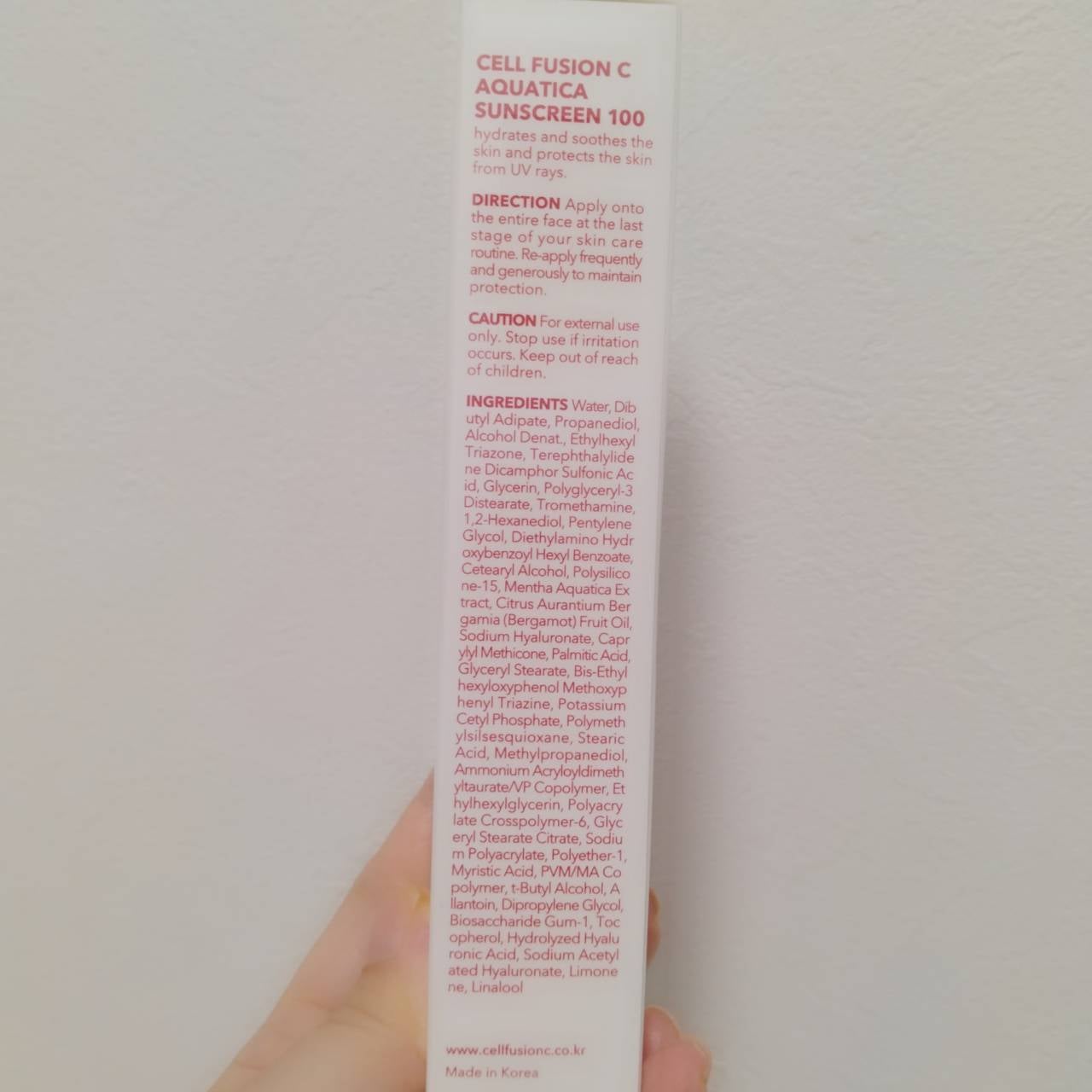 アクアティカサンスクリーン100/Cell Fusion C(セルフュージョンシー)/日焼け止めクリームを使ったクチコミ(4枚目)