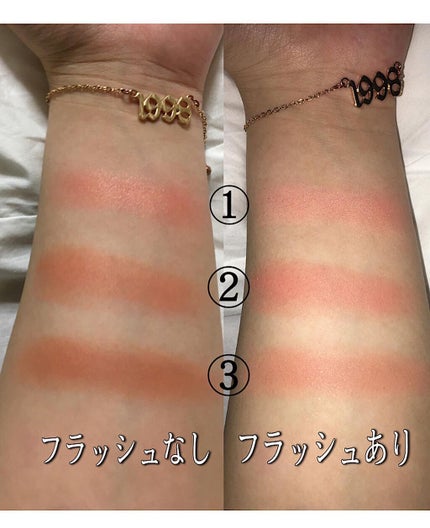 グロウフルールチークス/キャンメイク/パウダーチークを使ったクチコミ(5枚目)