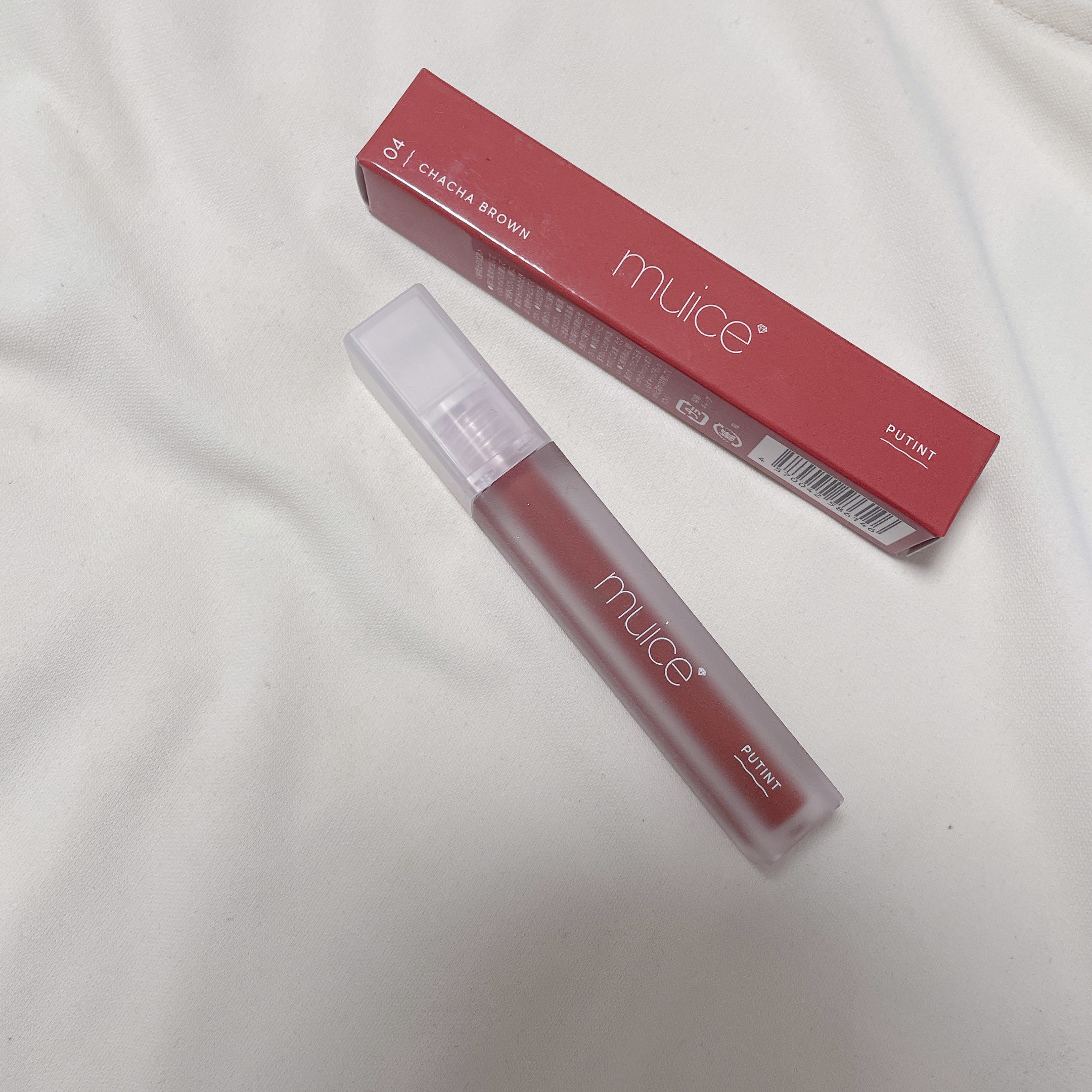 プティント/muice/リップティントを使ったクチコミ（1枚目）