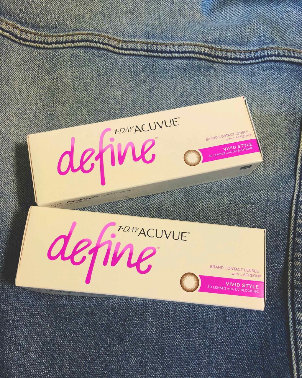 ワンデーアキュビュー®ディファイン®モイスト®/アキュビュー® ディファイン®/ワンデー(1DAY)カラコンを使ったクチコミ(1枚目)
