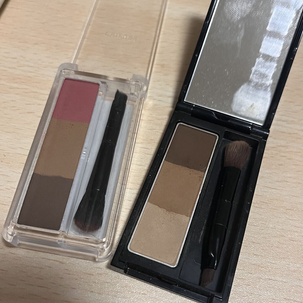 ケイト デザイニングアイブロウ3D/KATE/パウダーアイブロウを使ったクチコミ（1枚目）