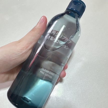 薬用クリアケアふき取りローション/無印良品/拭き取り化粧水を使ったクチコミ(3枚目)