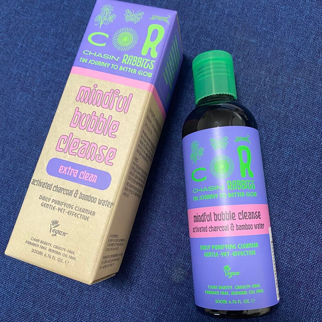 Mindful Bubble Cleanse/CHASIN'RABBITS/その他洗顔料を使ったクチコミ(2枚目)