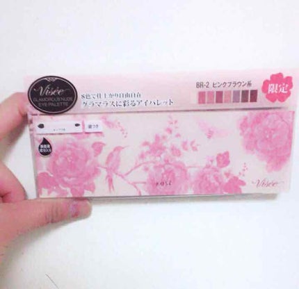 グラマラスヌード アイパレット (クリスマスコフレ 2017)/Visée/メイクアップキットを使ったクチコミ(2枚目)