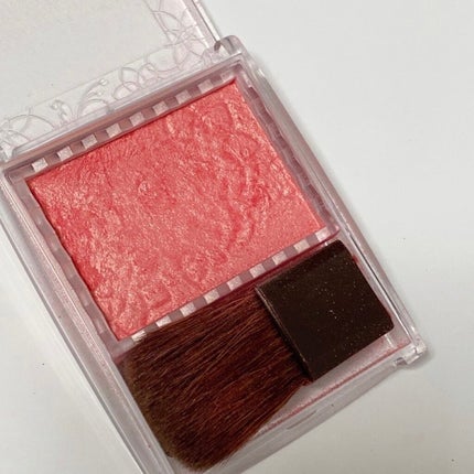 パールグロウチーク P1 ゴールドピーチ/CEZANNE/パウダーチークを使ったクチコミ(1枚目)