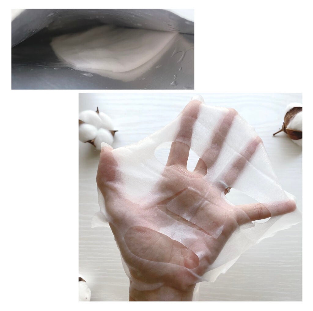 RICE FACE MASKライスバリアフェイスマスク MOISTCLEAR/KOUJIHIME/シートマスク・パックを使ったクチコミ(3枚目)