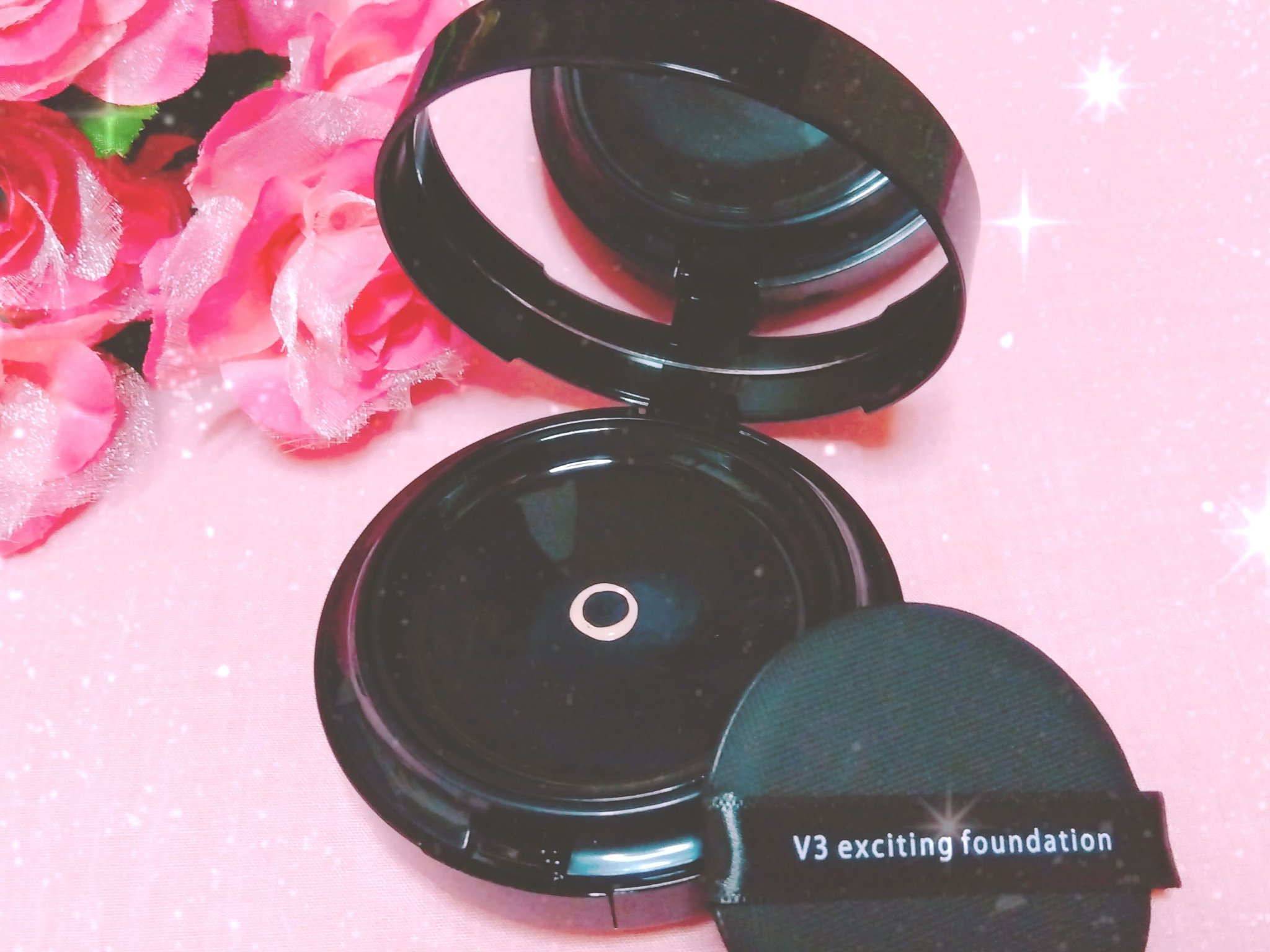 V3 エキサイティングファンデーション/SPICARE/クッションファンデーションを使ったクチコミ（2枚目）