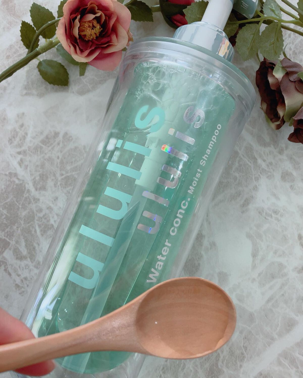 ウォーターコンク モイストシャンプー/ヘアトリートメント/ululis/市販シャンプーを使ったクチコミ（2枚目）