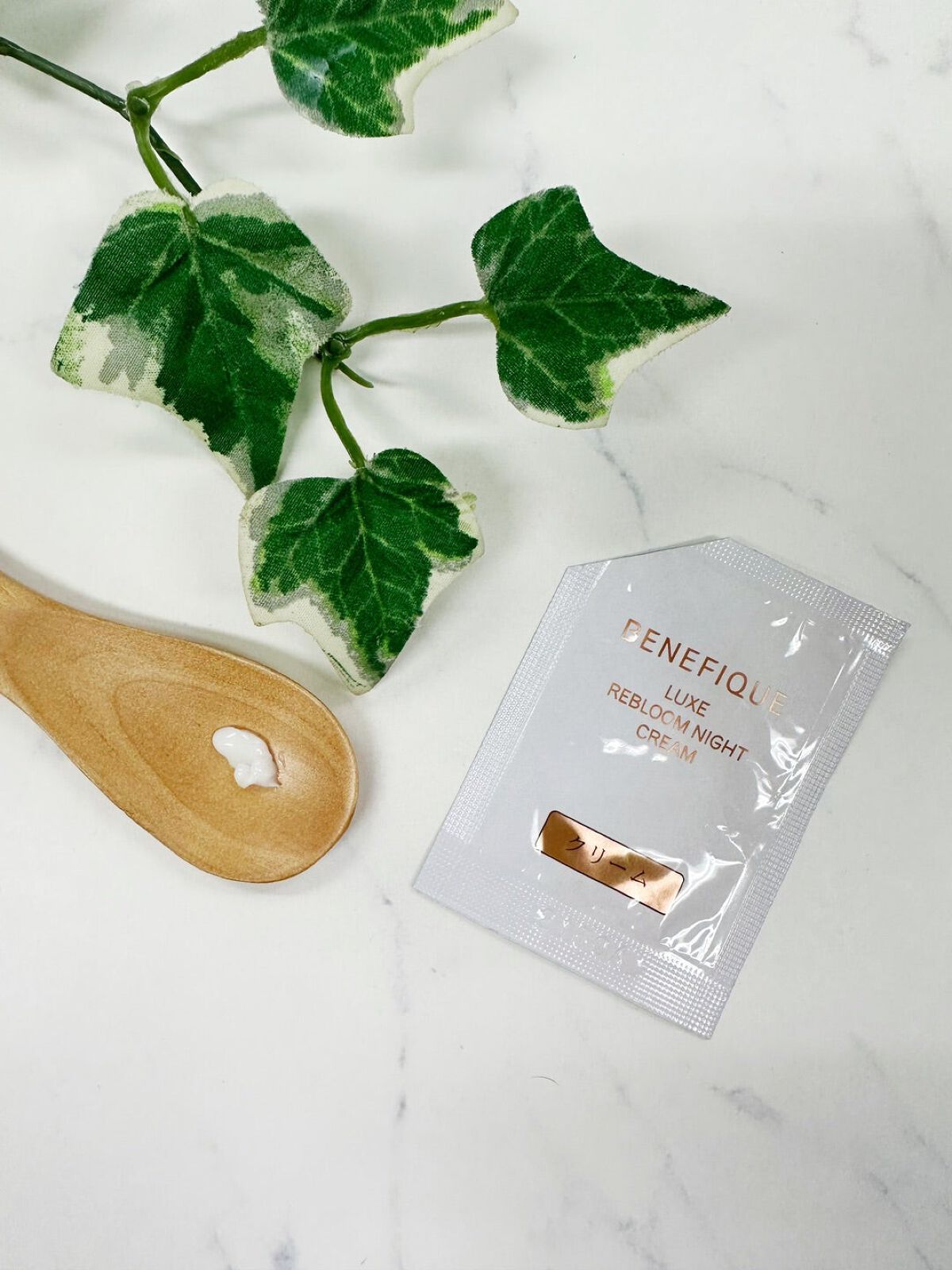 リュクス リブルームナイトクリーム/BENEFIQUE/フェイスクリームを使ったクチコミ（2枚目）