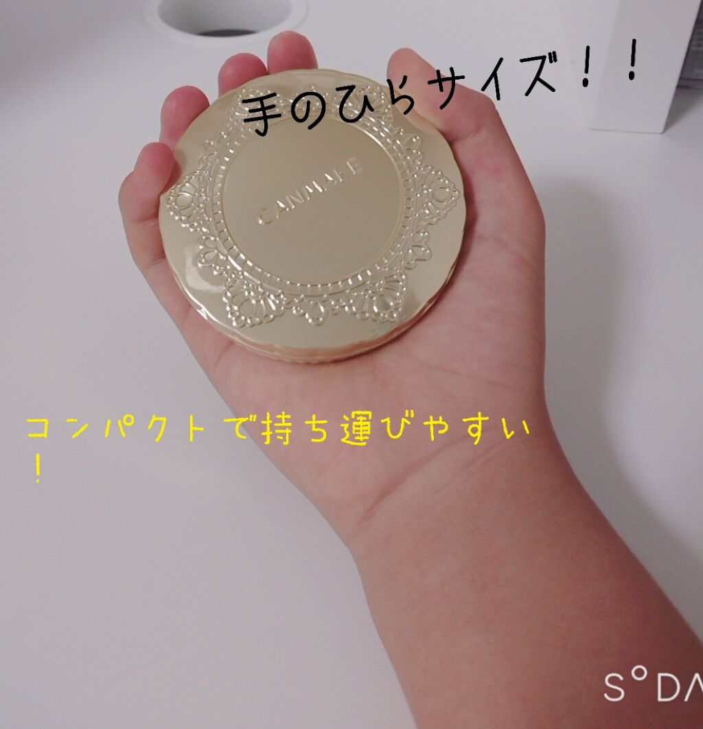 【旧品】マシュマロフィニッシュパウダー/キャンメイク/プレストパウダーを使ったクチコミ(2枚目)