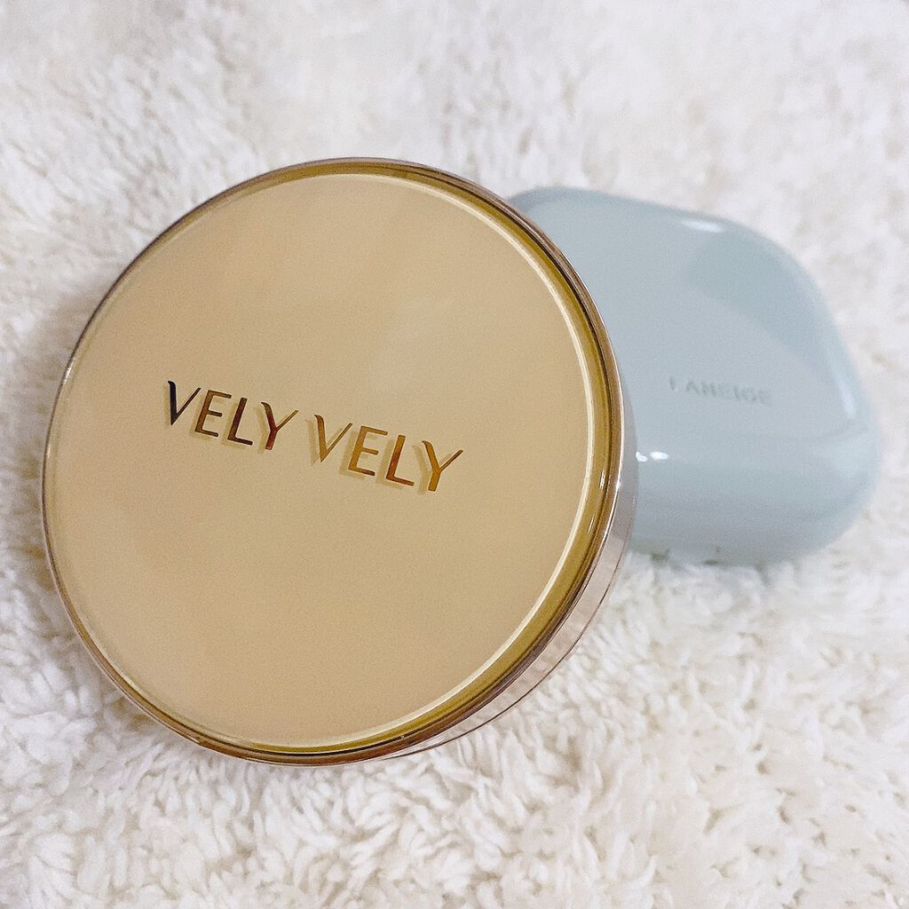 はちみつツヤ肌クッションファンデ/VELY VELY/クッションファンデーションを使ったクチコミ（1枚目）