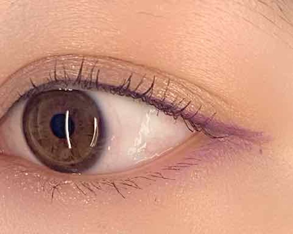 EYE OPENING LINER/UZU BY FLOWFUSHI/リキッドアイライナーを使ったクチコミ(3枚目)