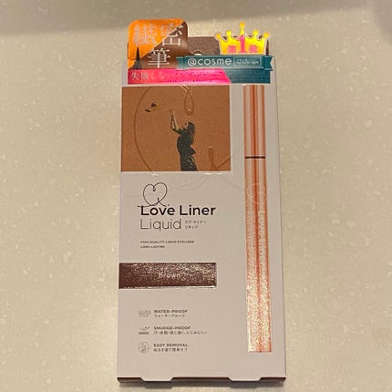 ラブ・ライナー リキッドアイライナーR3/ラブ・ライナー/リキッドアイライナーを使ったクチコミ(1枚目)