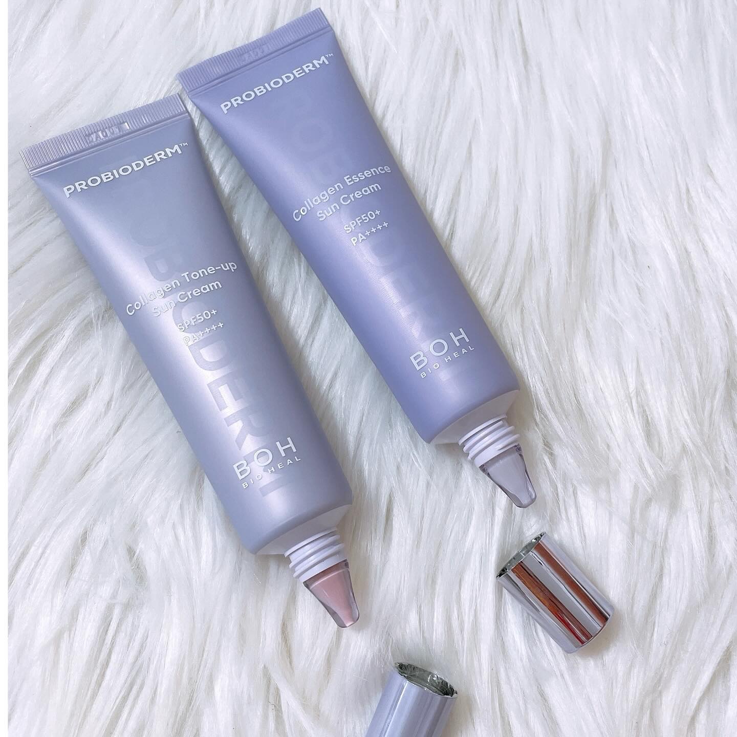 プロバイオダーム™ コラーゲン トーンアップサンクリーム/BIOHEAL BOH/日焼け止めクリームを使ったクチコミ（3枚目）
