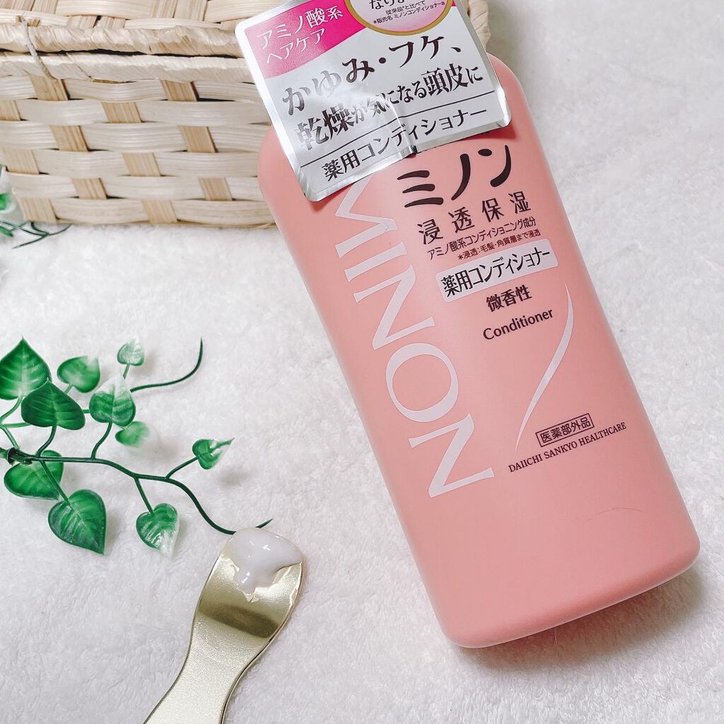 ミノン薬用ヘアシャンプー／薬用コンディショナー/ミノン/市販シャンプーを使ったクチコミ（3枚目）