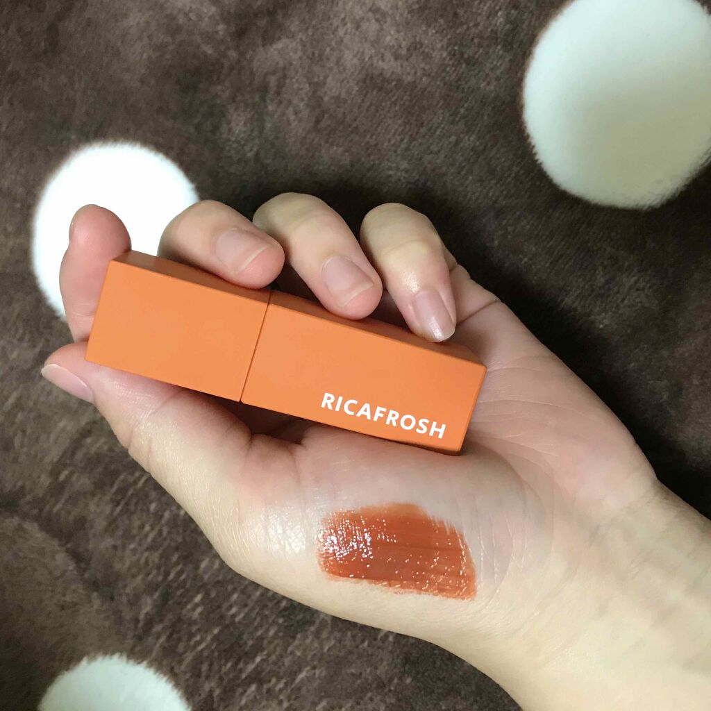 ジューシーリブティント/RICAFROSH/リップティントを使ったクチコミ(1枚目)