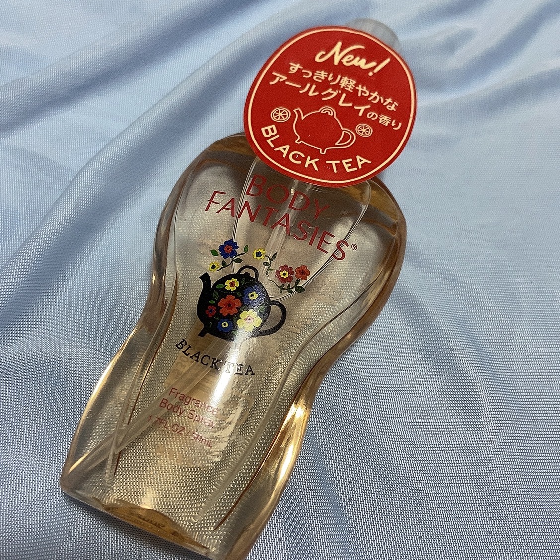 ボディスプレー ブラックティー/ボディファンタジー/香水(レディース)を使ったクチコミ（1枚目）