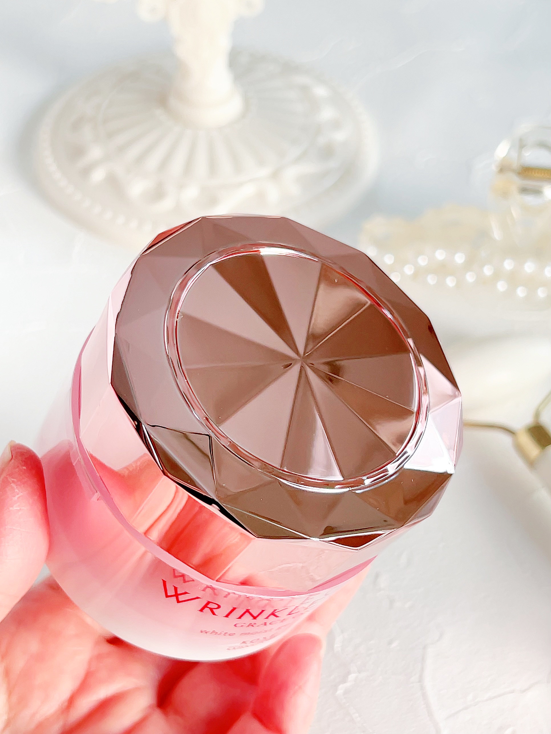 リンクルケア ホワイト モイストジェルクリーム/グレイスワン/オールインワン化粧品を使ったクチコミ（3枚目）