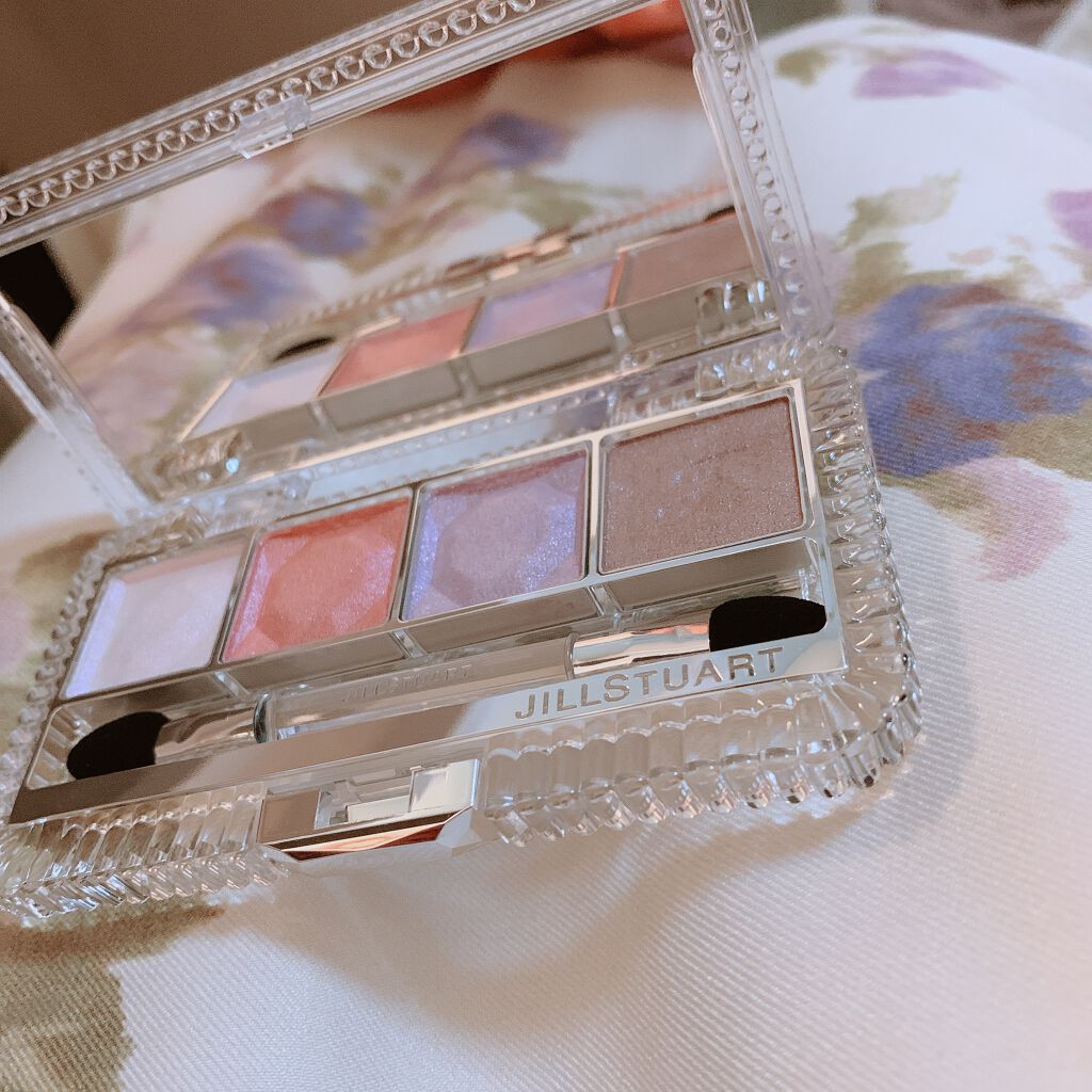 エターナルクチュール アイズ シマー ペタルグロウ 12 crystal hydrangea/JILL STUART/アイシャドウパレットを使ったクチコミ（2枚目）