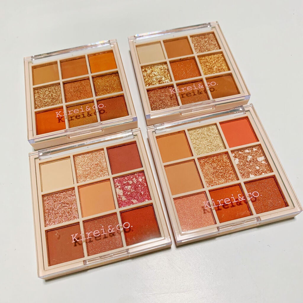 アイシャドウパレット/Kirei&co./アイシャドウパレットを使ったクチコミ(2枚目)
