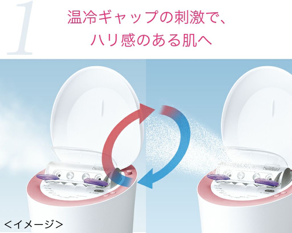 スチーマーナノケア EH-SA9A/Panasonic/美顔器・マッサージを使ったクチコミ(2枚目)