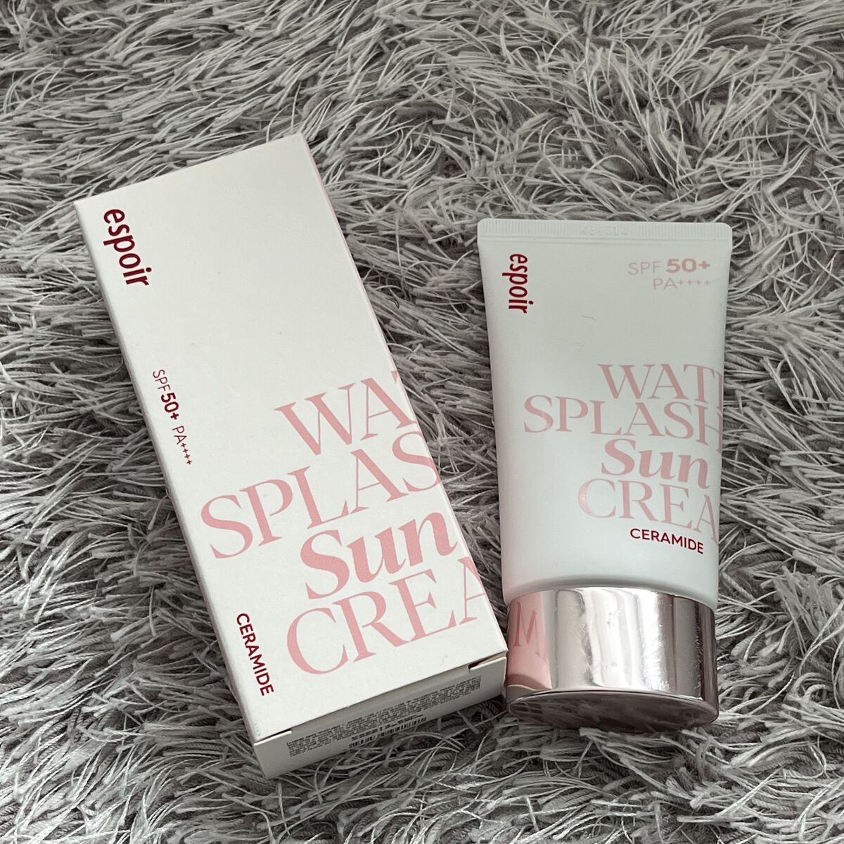 ウォータースプラッシュサンクリーム セラミド/espoir/日焼け止めクリームを使ったクチコミ（1枚目）