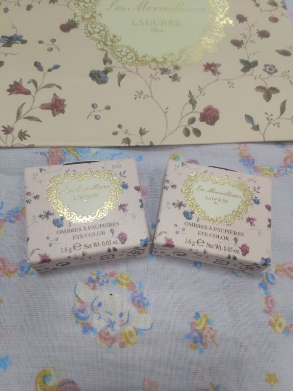 アイカラー/レ・メルヴェイユーズ ラデュレ/単色アイシャドウを使ったクチコミ（1枚目）