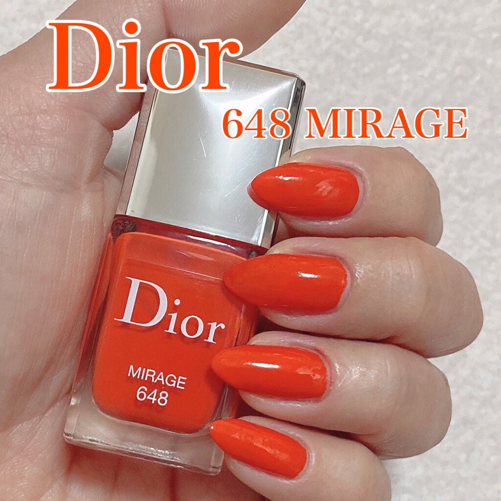 ディオール ヴェルニ/Dior/マニキュアを使ったクチコミ(1枚目)