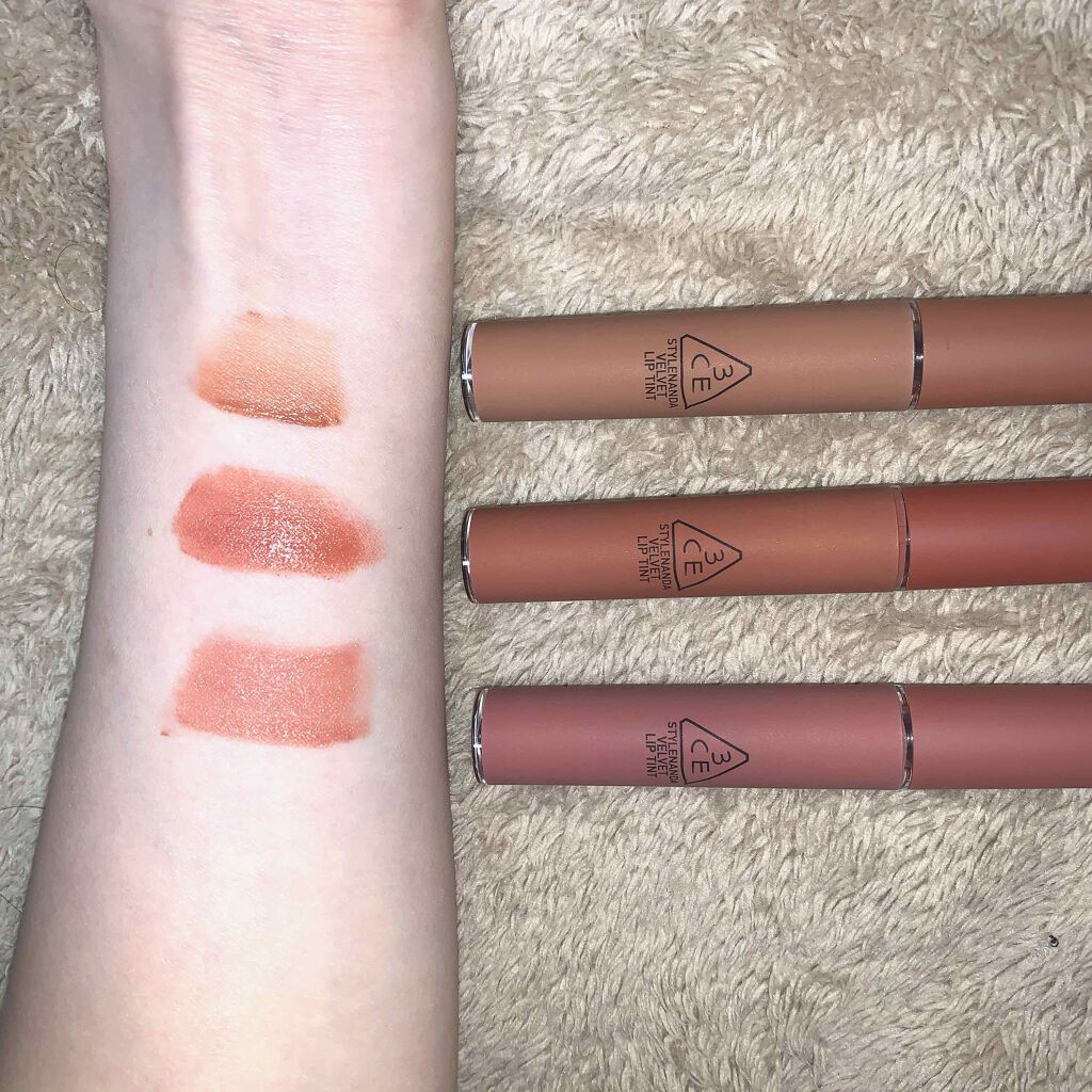 3CE ベルベット リップティント/3CE/リップティントを使ったクチコミ（2枚目）