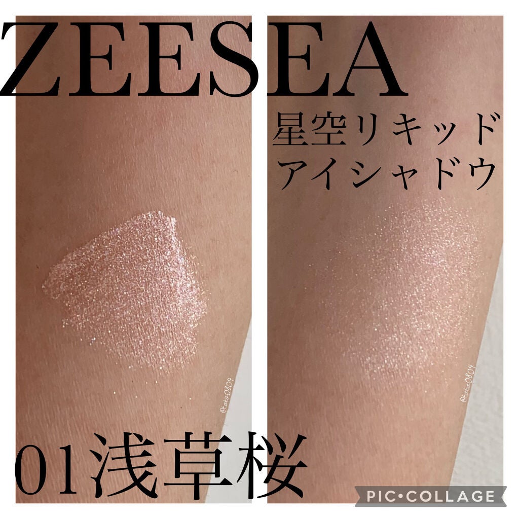 ダイヤモンドシリーズ 星空リキッドアイシャドウ/ZEESEA/リキッドアイシャドウを使ったクチコミ(3枚目)