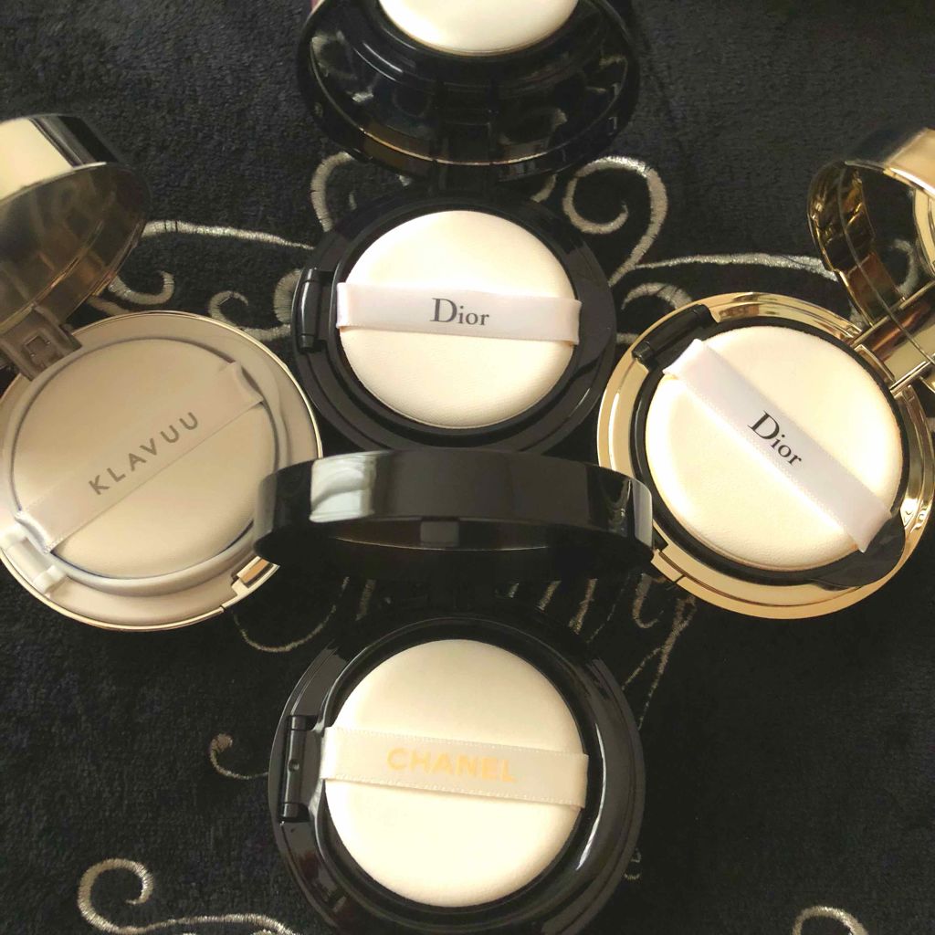 プレステージ ル クッション タン ドゥ ローズ/Dior/クッションファンデーションを使ったクチコミ（2枚目）